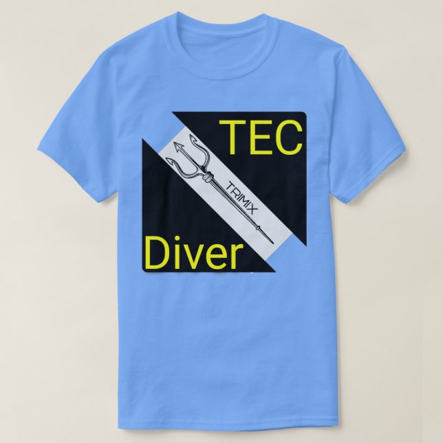 Tec diver 1 t shirt (Design framsida)