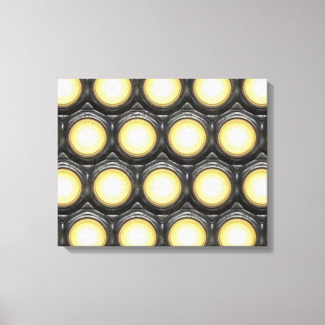 Tec Ljus 1 Wrapped Canvas (Framsida)
