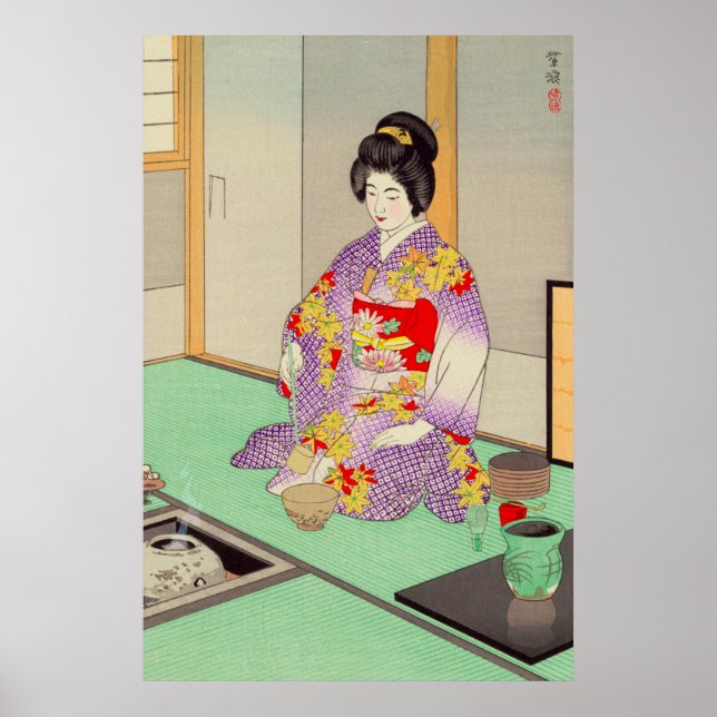 Teceremoni Kasamatsu Shiro 1949 Poster (Framsidan)