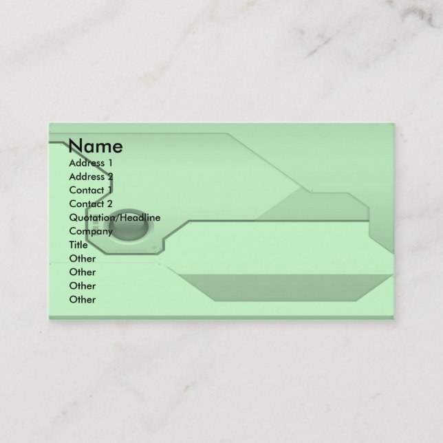 Tech-Affär-Kort Visitkort (Framsida)