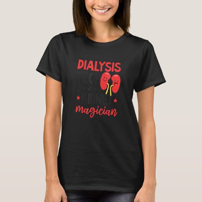 Tech även Magician Dialysis Tech T Shirt (Framsida)