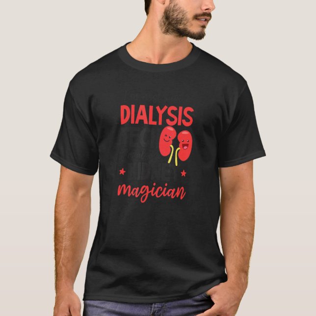 Tech även Magician Dialysis Tech T Shirt (Framsida)