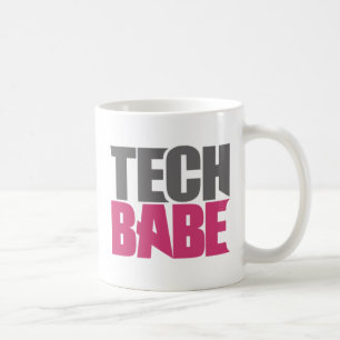 Tech Babe. Kaffemugg