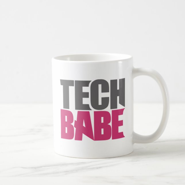 Tech Babe. Kaffemugg (Höger)