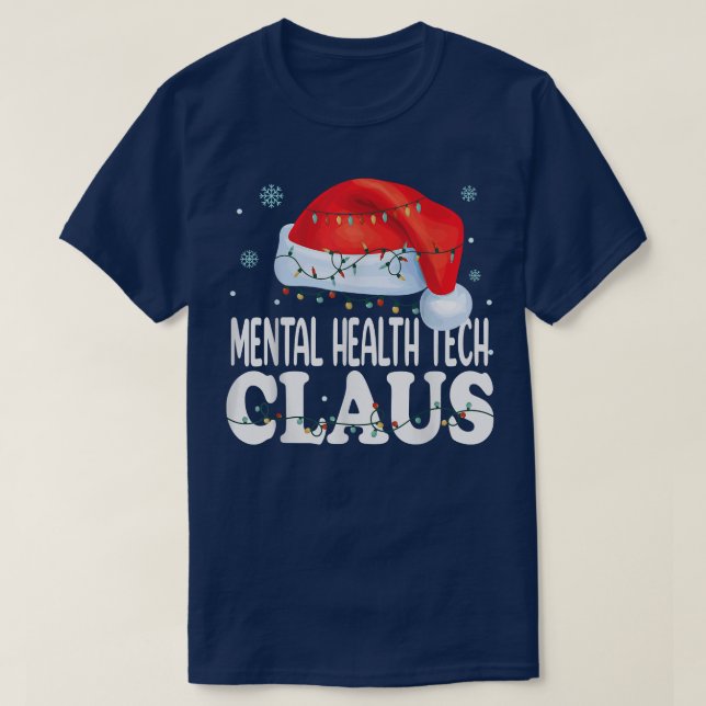 Tech Claus julklaus - den fina matchningen T Shirt (Design framsida)