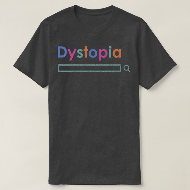 Tech Dystopia T Shirt (Design framsida)