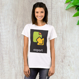 Tech Export-ikon Digital datafil T Shirt