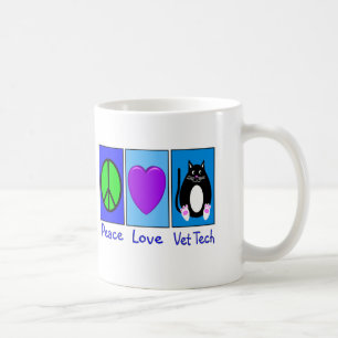 Tech för fredkärlekVet Kaffemugg