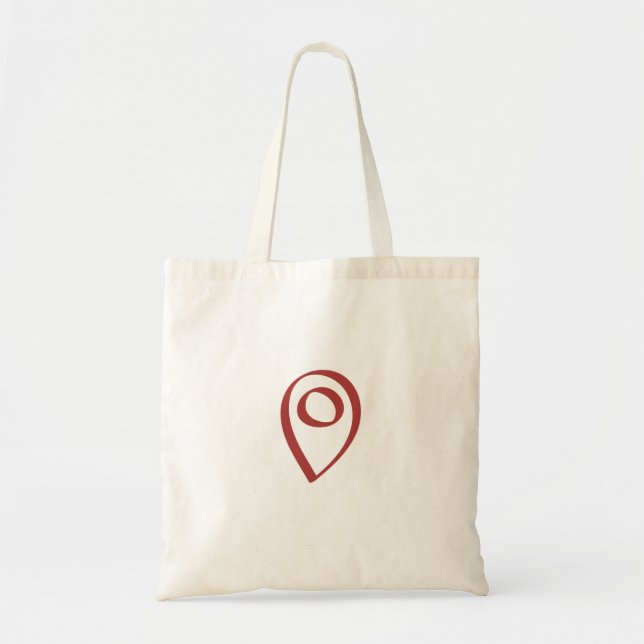 Tech Illustration Tote Bag Tygkasse (Framsidan)