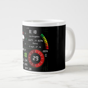 Tech Lead Master Interface Design Mugg Jumbo Mugg