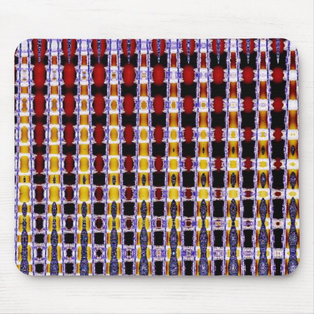 Tech Mönster Mouse Pad Musmatta (Framsidan)