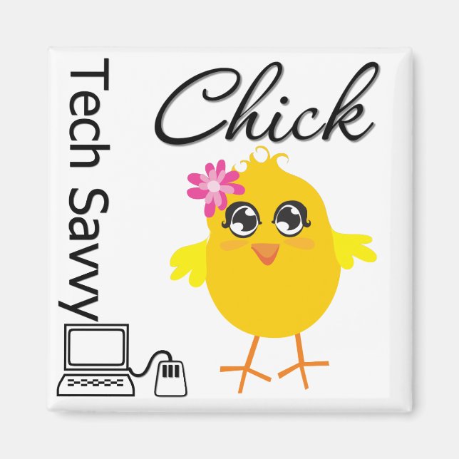 Tech Savvy Chick Magnet (Framsidan)