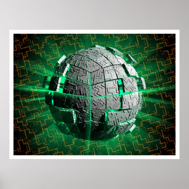 Tech Sphere Poster (Framsidan)