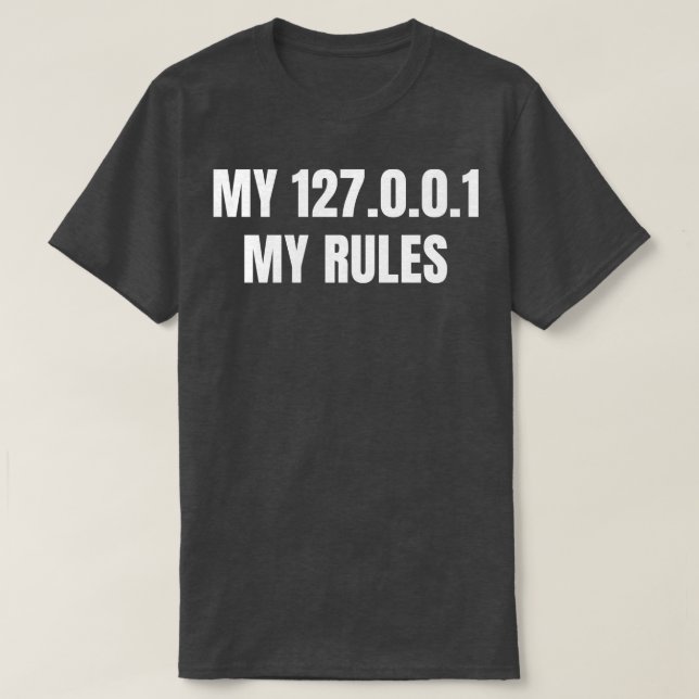Tech Support IT Computer Nerd Funny Root Linux för T Shirt (Design framsida)