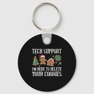 Tech Suprt jag är här för att ta bort din Cookies Nyckelring