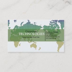 Tech World Visitkort