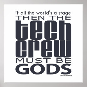 Techbesättninggudar Poster
