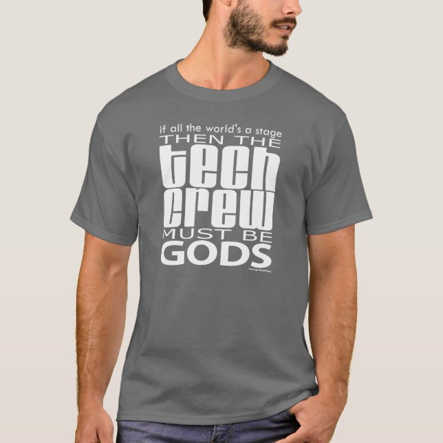 Techbesättninggudar Tee Shirt (Framsida)