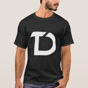 TechDiff skjortasvart T-shirt