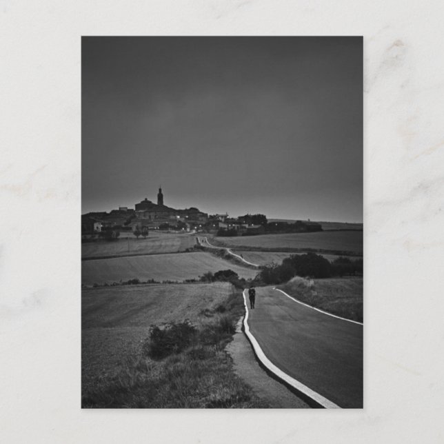 techfias del Camino de santiago Vykort (Framsida)