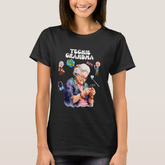 Techie Grandma T Shirt
