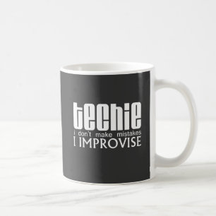 Techie improviserar kaffemugg