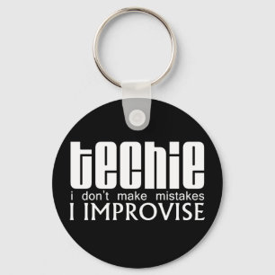 Techie improviserar nyckelring