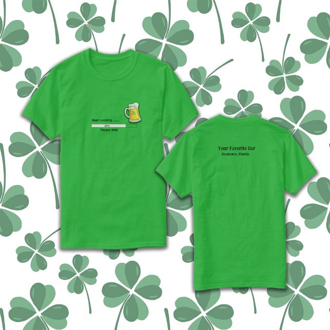 Techie St. Patrick's Day T Shirt (Skapare uppladdad)