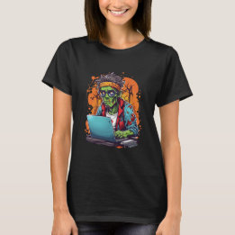 Techie Zombie | Halloween T Shirt