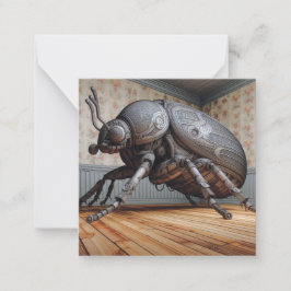 Techline Beetle-hälsningskort Anteckningskort