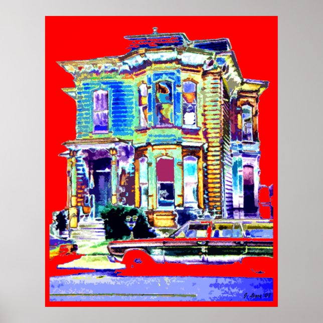 Techni-färg - Poster (Framsidan)