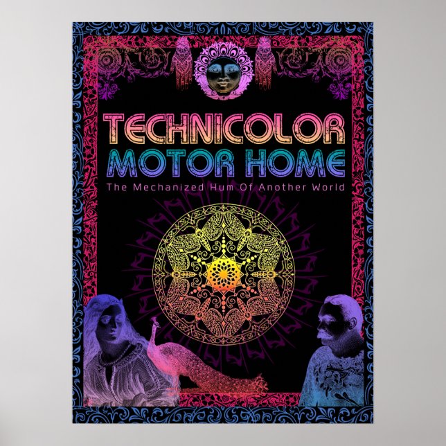 Technicolor Sally's Mandala Poster (Framsidan)
