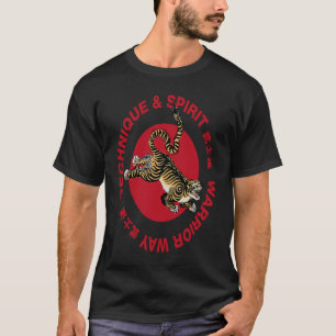 Technique & Spirit Jiu Jitsu MMA Judo Kung fu Warr T Shirt