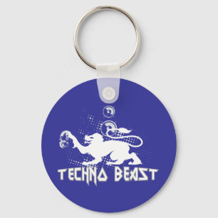Techno beast nyckelring