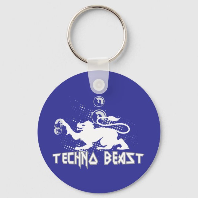 Techno-Beast Nyckelring (Framsida)