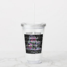 Techno Bouquet Acrylic Tumbler Take Away Mugg