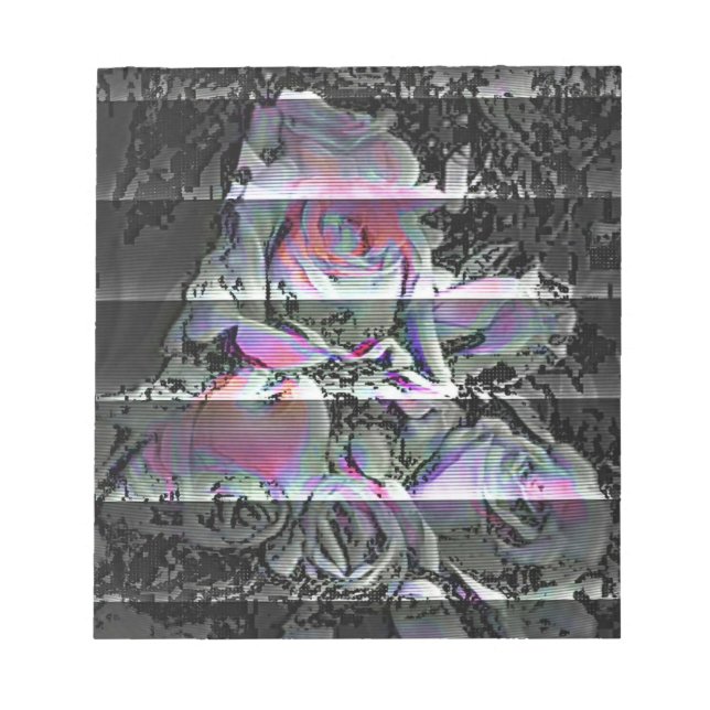 Techno Bouquet  Anteckningsblock (Framsida)