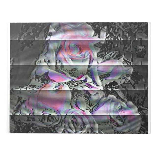 Techno Bouquet  Anteckningsblock (Framsida)