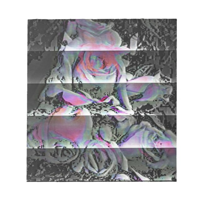 Techno Bouquet Anteckningsblock (Framsida)