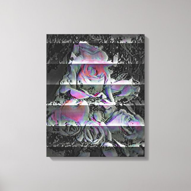 Techno Bouquet  Canvas Print (Framsida)