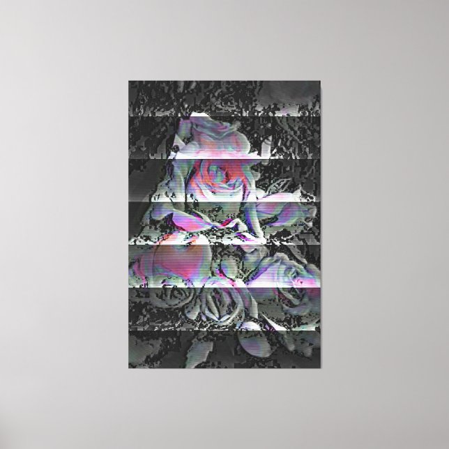 Techno Bouquet  Canvas Print (Framsida)