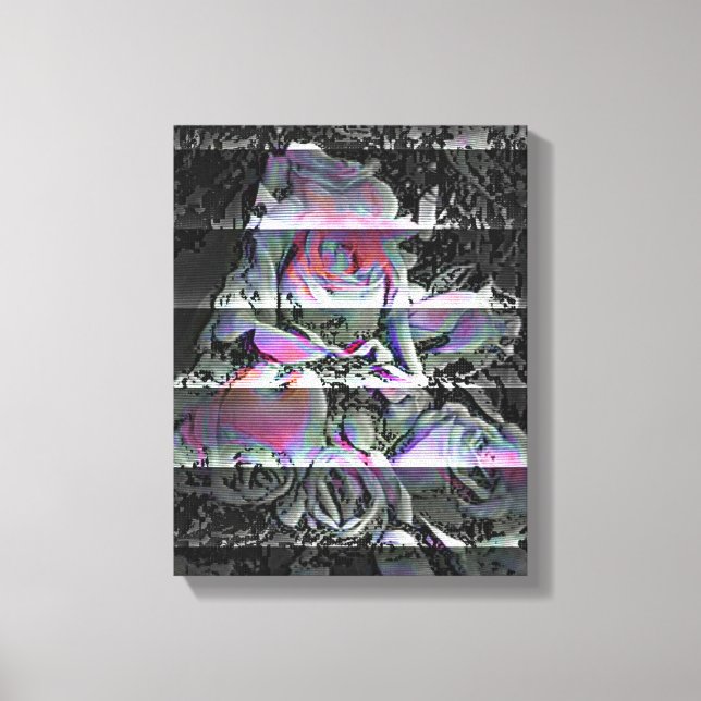 Techno Bouquet Canvastryck (Framsida)