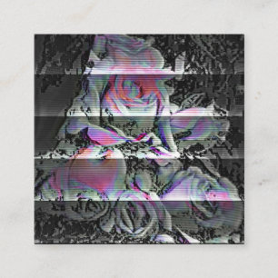 Techno Bouquet Fyrkantigt Visitkort