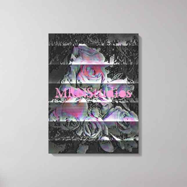 Techno Bouquet Kanvastryck (Framsida)