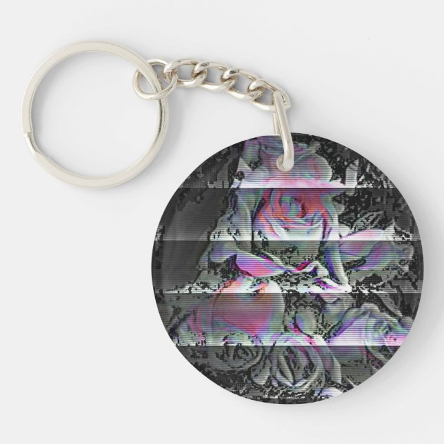 Techno Bouquet  Keychain (Framsidan)