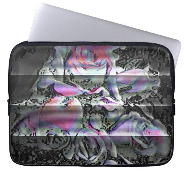 Techno Bouquet Laptop Fodral (Framsidan)