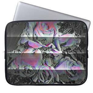 Techno Bouquet Laptop sleeve