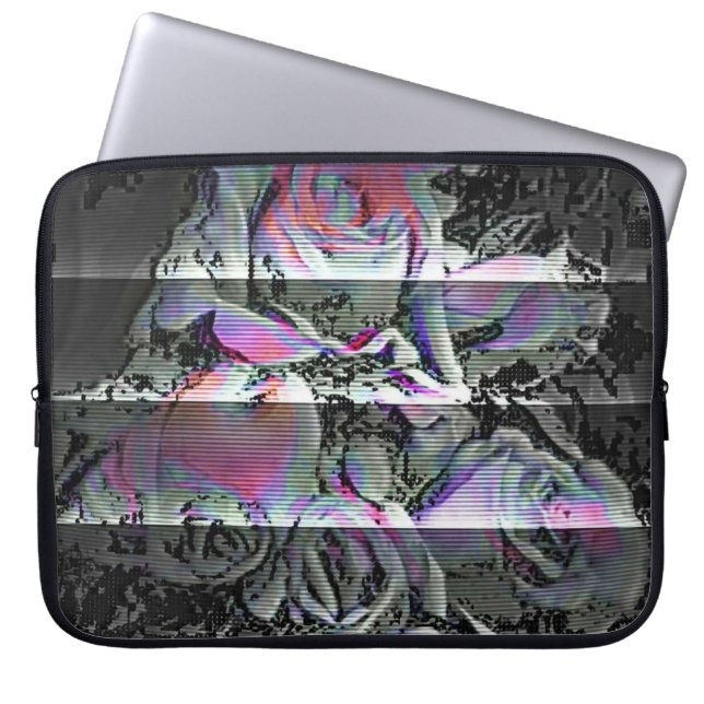 Techno Bouquet Laptop sleeve (Framsidan)
