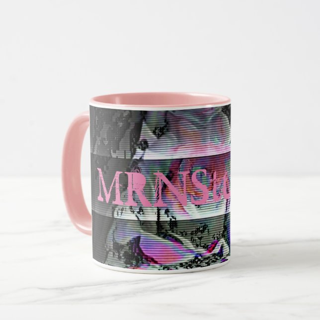 Techno Bouquet Mugg (Framsida vänster)