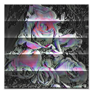 Techno Bouquet Photo Print Fototryck